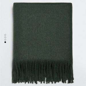Mango scarf fringed